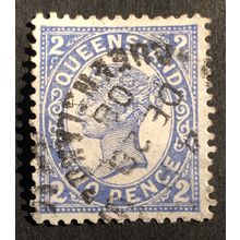 AUSTRALIAN STATES..-queensland SG 290 USED 2d #1