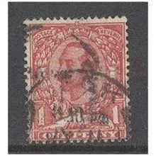 SG327 1d Red.Fine Used.14o