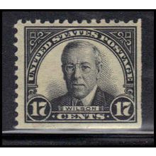 623 17c Woodrow Wilson Almost Very Fine MHH U0441