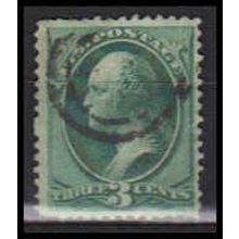 Used 158 3c George Washington Just Clears RA0076