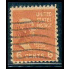 Used 811 6c John Q. Adams Just Clears M08752