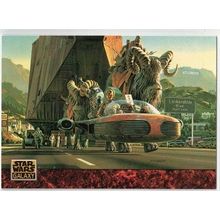STAR WARS ' GALAXY series 1 ' card # 75 ( 1993 )