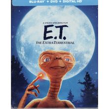 E.T BLU-RAY + DVD STEELBOOK (DIGITAL MAY NOT BE ACTIVE)