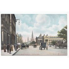 Princes Street Edinburgh Reliable Series Postcard R1296