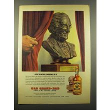1946 Old Grand-Dad Bourbon Ad - Accomplishment