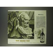 1946 Old Grand-Dad Bourbon Whiskey Ad - Skill