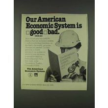 1978 U.S. Department of Commerce Ad - Economic System