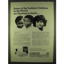 1978 U.S. Committee for UNICEF Ad - Saddest Children