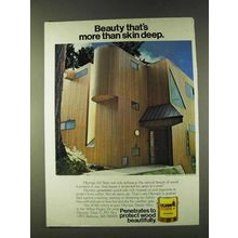 1979 Olympic Oil Stain Ad - More Than Skin Deep