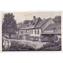 Julius Haberkorn Hotel Gasthof House Of Schubert Old Postcard