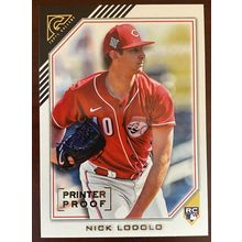 2022 Topps Gallery Printer Proof Nick Lodolo