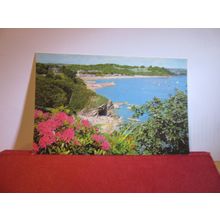 THE GLEN BEACH, SAUNDERSFOOT, PEMBROKESHIRE unused postcard =