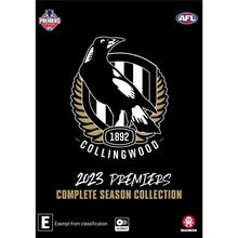 AFL Premieres 2023 Collingwood Magpies Complete Season Collection DVD | 26 Discs