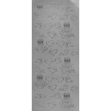 Peel Off Sticker Sheet. Easter. Cardmaking Scrapbooking Crafts
