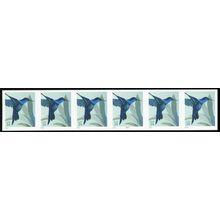 4858b, Mint NH 34¢ - RARE Imperforate PL# Error Strip of Six - Stuart Katz