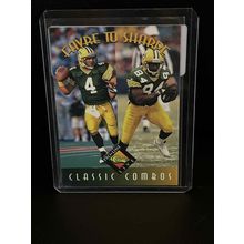 Brett Favre, Sterling Sharpe #392 | 1994 Pro Line Live Football Trading Card
