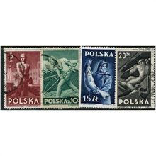 1947 Michel 472/475 - #2 fine used (o)