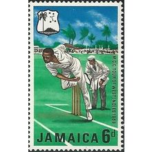 Jamaica 1968 MCC West Indies Cricket 6d Bowling Unmounted Mint NHM SG 269 Stamp