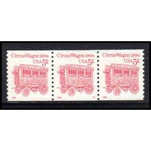 Used 2452D 5c Circus Wagon Very Fine PNC S1/3 PA2908