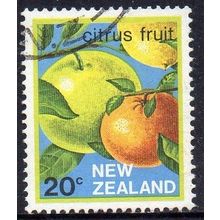 New Zealand 1983 Fruit - Citrus 20c Used
