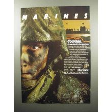 1989 U.S. Marines Ad - Courage It Runs Deep