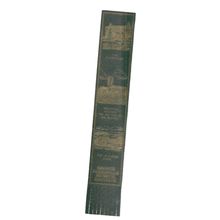 BRONTE PARSONAGE MUSEUM, HAWORTH, YORKSHIRE. unused Leather Bookmark 178 #