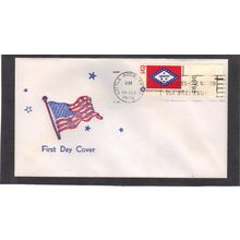 FDC 1657 13c Arkansas (Unkn Cachet-U/A) CV39490