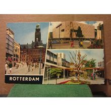 multiview, ROTTERDAM, HOLLAND , unused postcard =