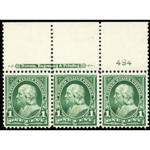 279, Mint NH PL# Strip of Three Stamps CV $85+ *- Stuart Katz