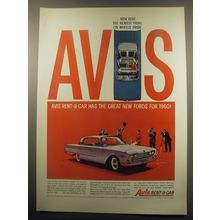 1959 Avis Rent-A-Car Ad - Now rent the newest thing on wheels from Avis