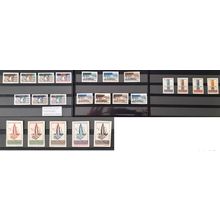 Rwanda 1965 COB 84 - 91 essais couleur IMPERF ND Université Nationale Justice