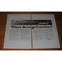 1992 Honda Cars and Motorcycles Advertisement - Where do we go from here?