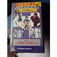 vhs video cassette rock n roll legends rockers and balladeers vol 2