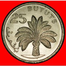 Ⰶ GREAT BRITAIN: THE GAMBIA★ 25 BUTUTS 1971 UNC MINT LUSTRE★LOW START★NO RESERVE
