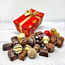 MARKY'S Belgian Mixed Dark, Milk & Whie Chocolate Gift Box - 1.5 Lb / 680 G - Bi