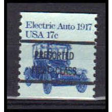 1906a 17c Electric Auto Fine MNH Dry Gum Type A PreCnx CA1156 (17)