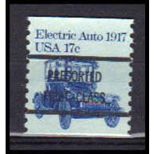 1906a 17c Electric Auto Fine MNH Dry Gum Type A PreCnx CA1156