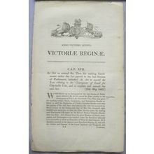 1862 Act of Parliament: land Charitable uses