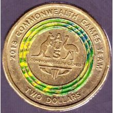 2018 Australia 2 Dollars coin Commonwealth Games Logo