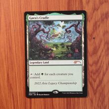 Mtg Proxy Gaea’s Cradle PRM Legacy Championship (OLGC) Hologram