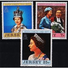 Jersey. 1977 Set(3) S.G.168/170 Unmounted Mint