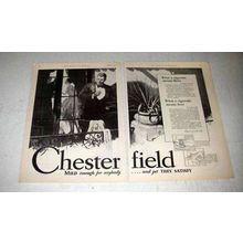 1929 Chesterfield Cigarettes Ad - What Meant There