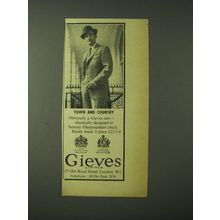1960 Gieves Suit Ad - Town and Country