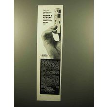 1960 Minox B camera Ad - Why You Should Own