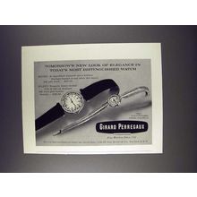 1960 Girard Perregaux Watch Ad - Milord, Milady