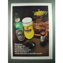 1976 Heineken Beer Ad - in German