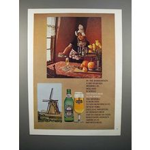 1976 Heineken Beer Ad - In the Barremolen, Windmill