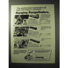1986 Ranging Rangefinders Ad - Spectrum 500; 80/2 Pro