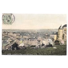 LE CASINO, DIEPPE, FRANCE used antique postcard 1906 postmark #