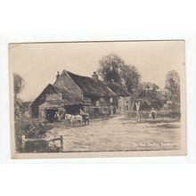 The Old Smithy Southgate Art Postcard London